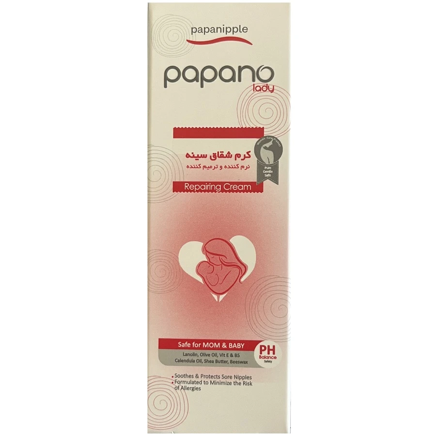 کرم شقاق سینه پاپانو