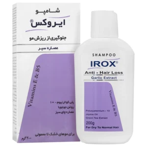 شامپو ضد ریزش مو عصاره سیر ایروکس