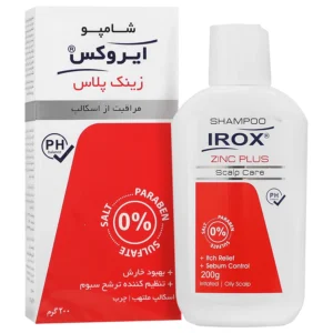 شامپو زینک پلاس اسکالپ کر ایروکس